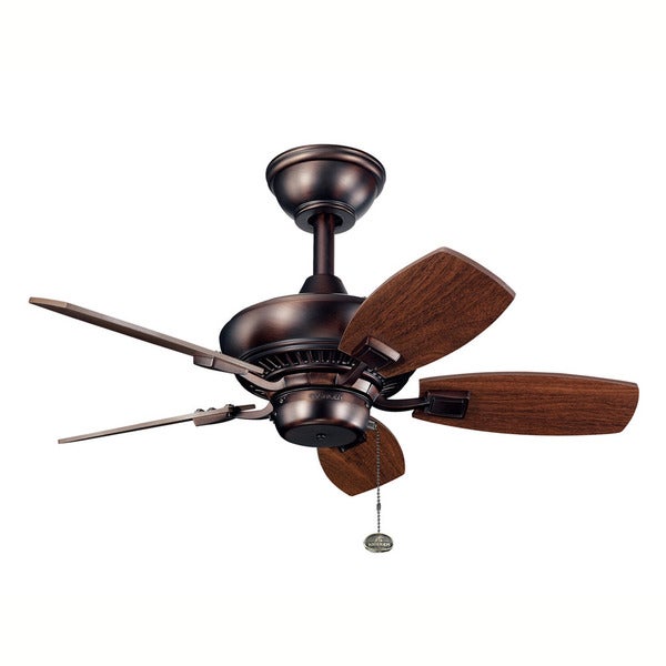 Kichler Lighting Canfield Collection 30-inch Oil Brushed Bronze Ceiling Fan Shopping - The Best Deals on Ceiling Fans | 20031732