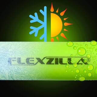 Flexzilla 14 in. x 50 ft. Air Hose with 14 in. MNPT Fittings HFZ1450YW2