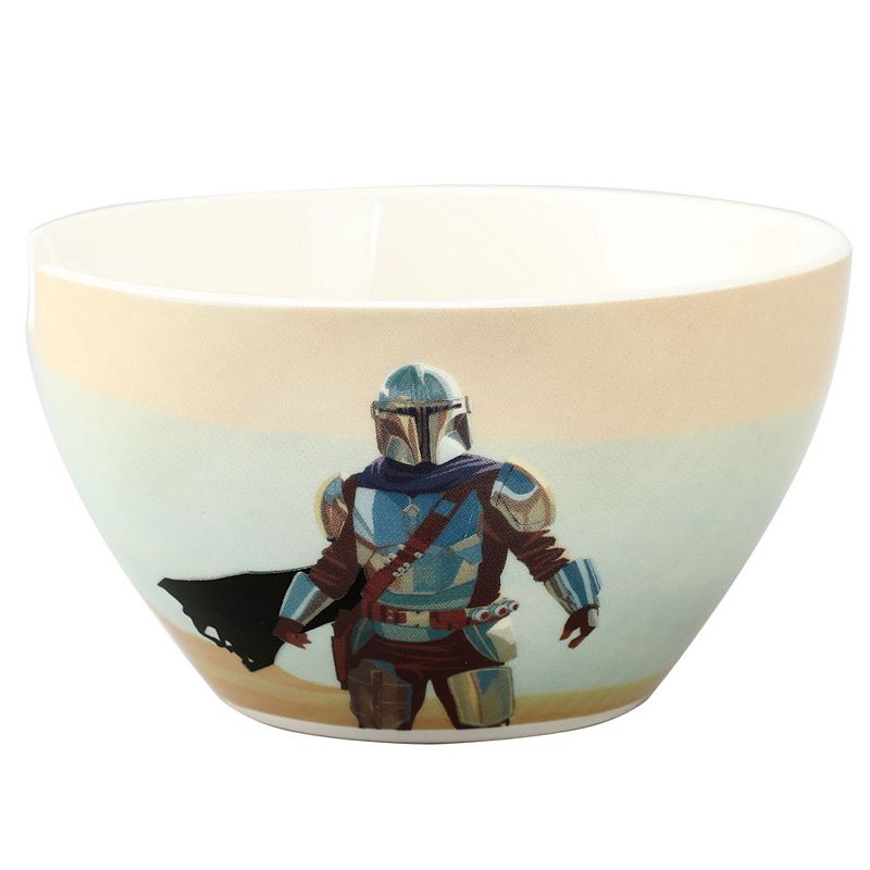 Star Wars The Mandalorian Ramen Bowl with Chopsticks by Bioworld