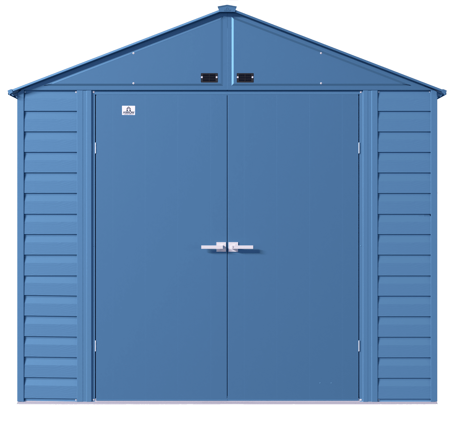 Arrow Select Steel Storage Shed, 8x8, Blue Grey