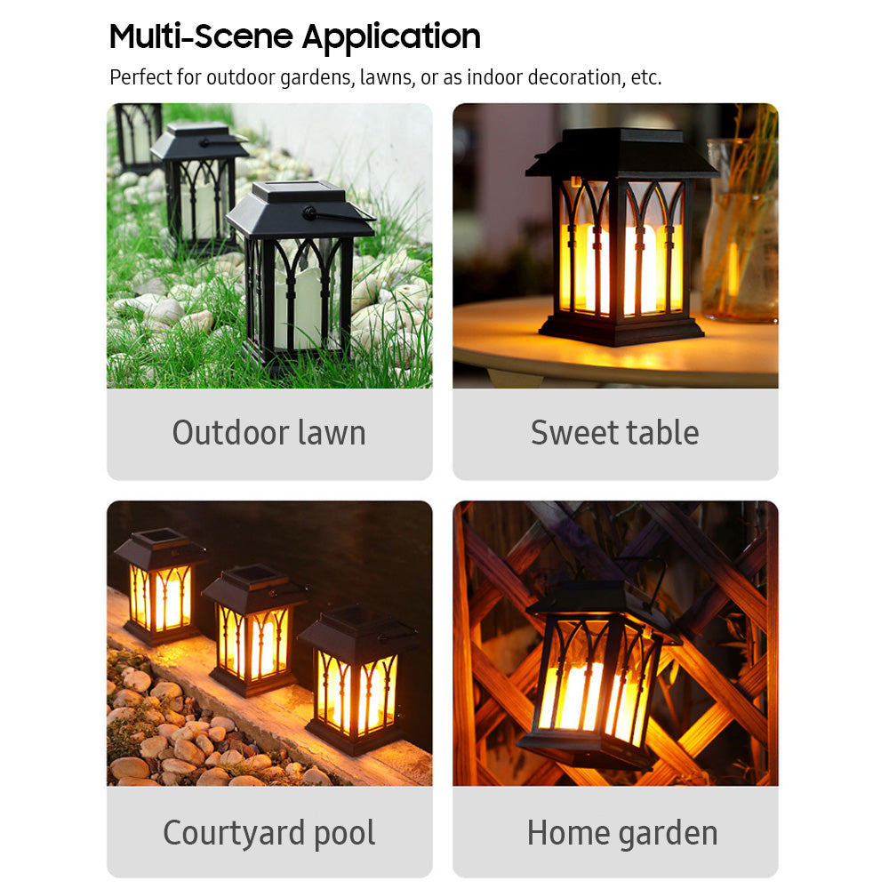 Diandian Solar Garden Light Night Light Solar Powered Waterproof Solar Yard Light for Lawn/Patio/Yard/Pathway/Walkway/Indoor Use