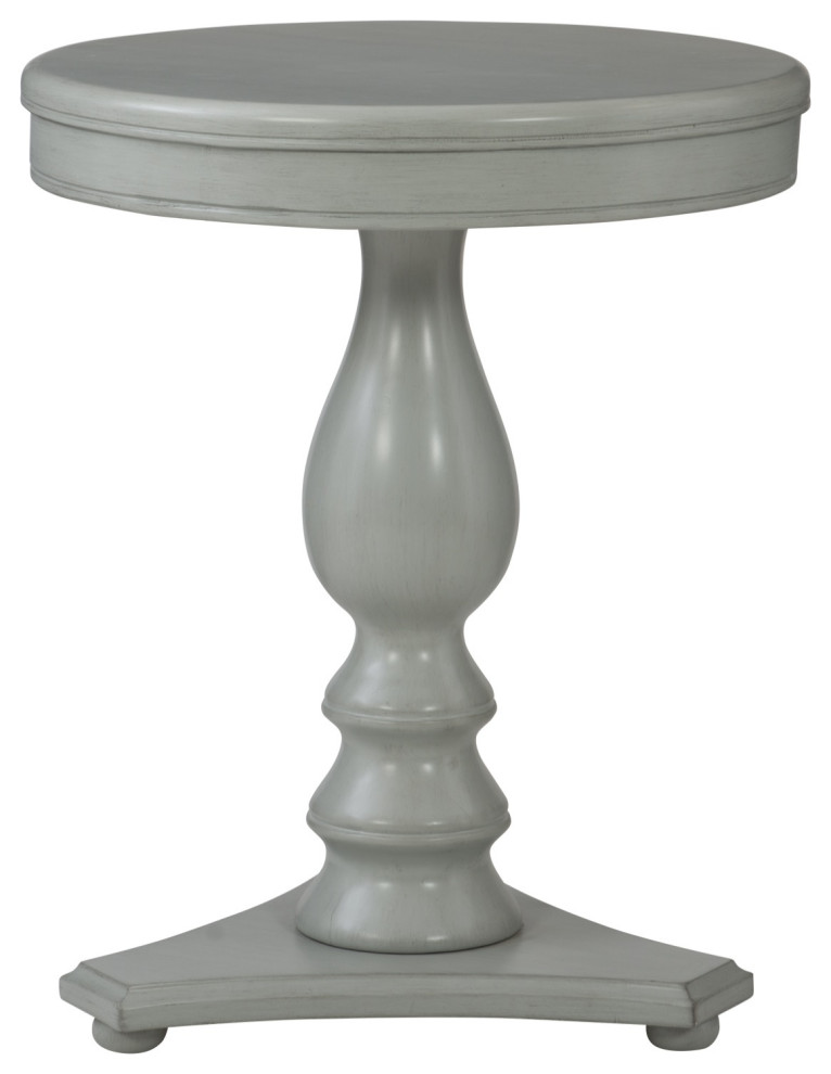 Stanton Accent Side Table  Gray   Traditional   Side Tables And End Tables   by VirVentures  Houzz