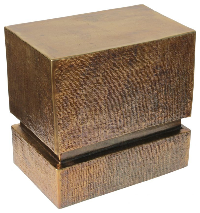 Michigan Accent Table   Transitional   Side Tables And End Tables   by Influent Home  Houzz