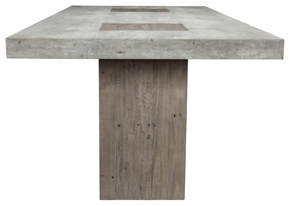 Paxton 90 Dining Table by Kosas Home   Contemporary   Accent Chests And Cabinets   by BisonOffice  Houzz