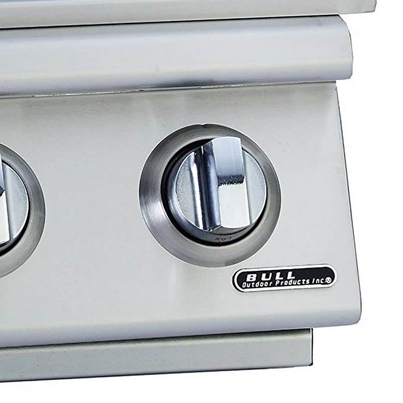 Bull Outdoor Products Stainless Steel 22，000 BTUs Slide-In Double Side Burner