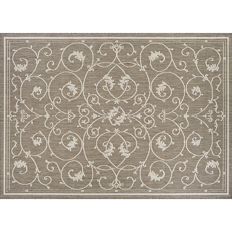 Couristan Recife Veranda Floral Indoor Outdoor Rug