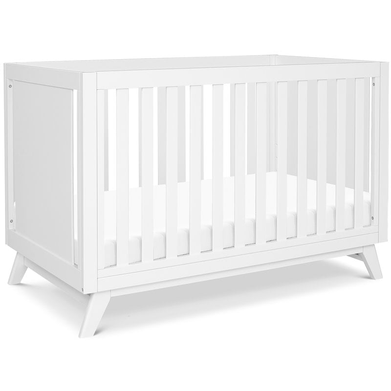 DaVinci Otto Pine Wood 3-in-1 Convertible Crib in White