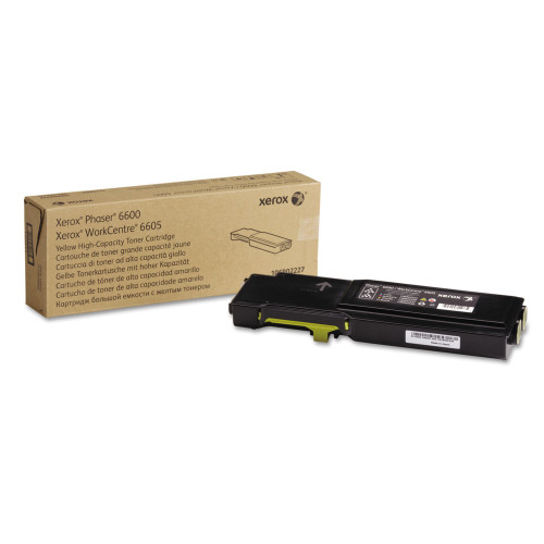 Xerox 106R02227 High-Yield Toner， 6，000 Page-Yield， Yellow