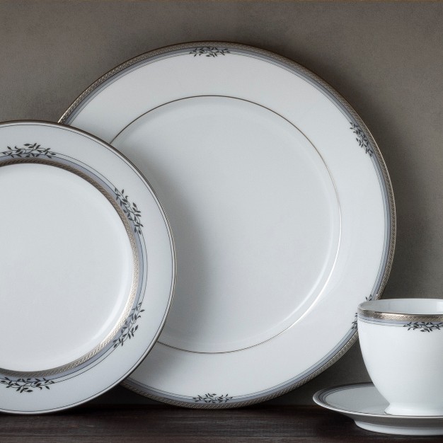 Noritake Laurelvale Set Of 4 Dinner Plates