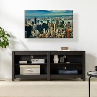 Zinus Camden 57.9 in. Espresso TV Stand Fits for TV's up to 65 in. ZU-UTOTV3-16E