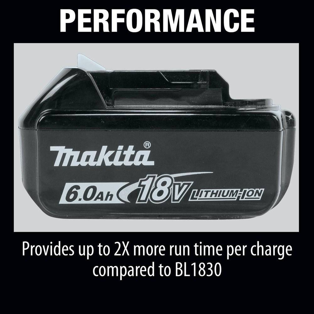 Makita 18V LXT Lithium-Ion 6.0 Ah Battery (2-Pack) BL1860B-2