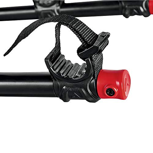 Allen Sports Deluxe Locking Quick Release 4-Bike Carrier fits 2 in receiver hitch， 140 lbs capacity， Model 542QR