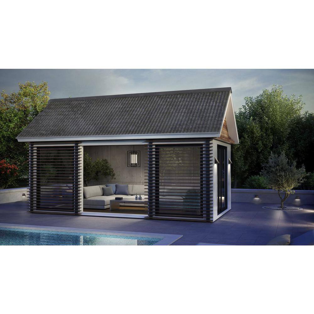 Progress Lighting Jeffrey Alan Marks Point Dume Wakecrest 1-Light Matte Black LED Outdoor Wall Lantern Sconce 8-Watt 9 in. P560299-31M-27
