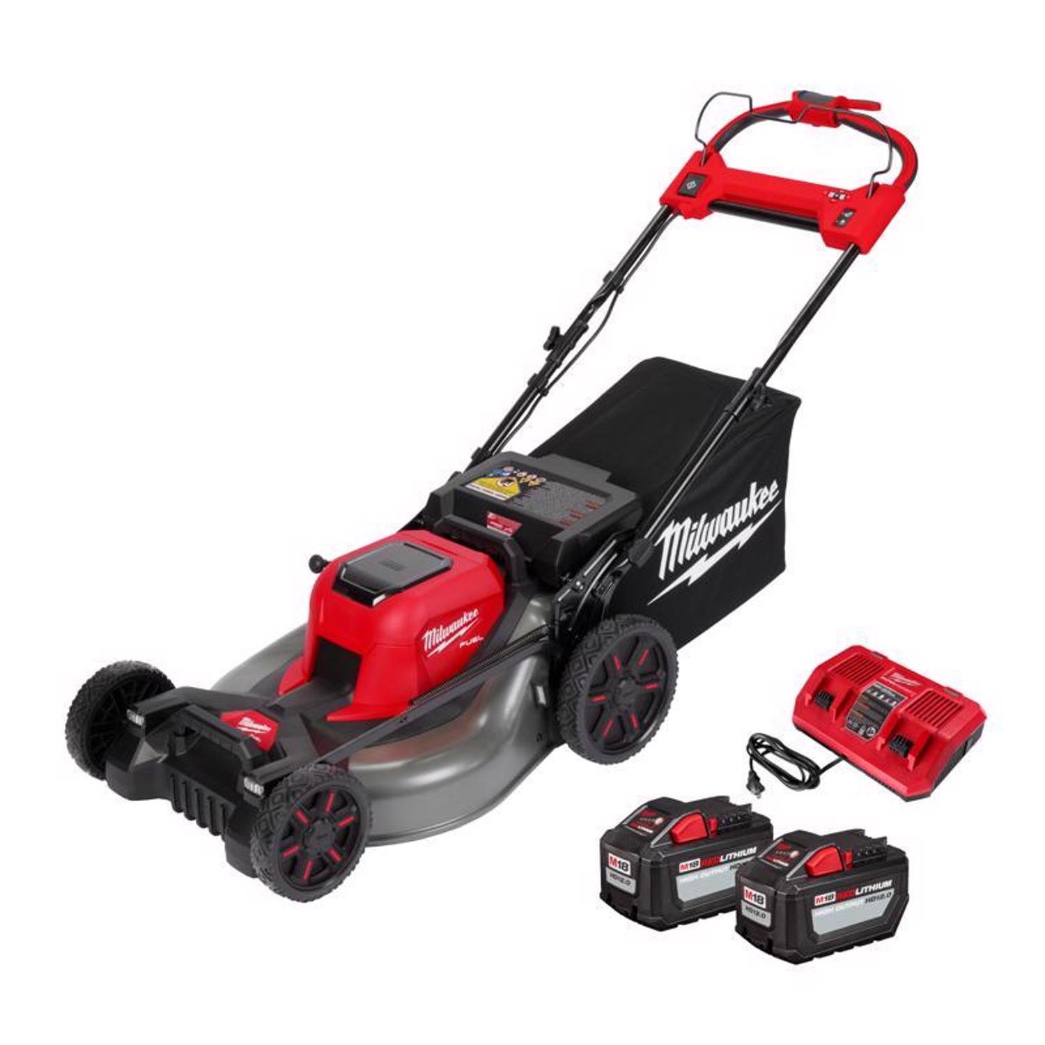 MW M18 FUEL 2823-22HD 21 in. 18 V Battery Self-Propelled Lawn Mower Kit (Battery and Charger)