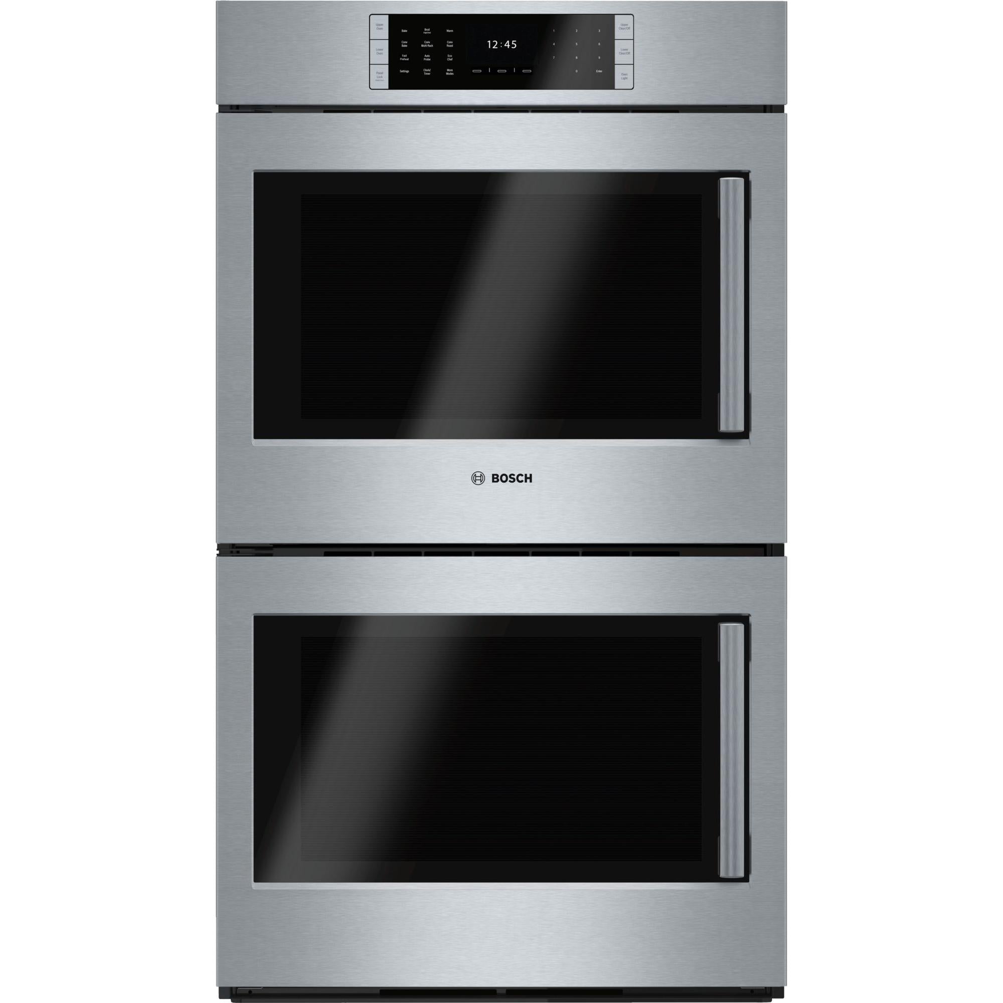 Bosch 30-inch, 9.2 cu. ft. Built-in Double Wall Oven with Convection HBLP651LUC