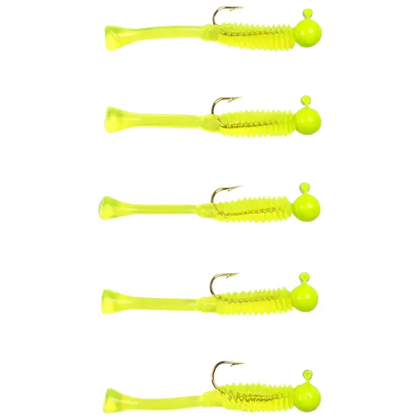 Cubby Lime and Clear Mini-Mite Fishing Lure