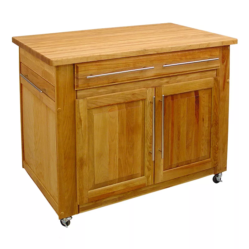 Catskill Craftsmen Empire Island Kitchen Cart