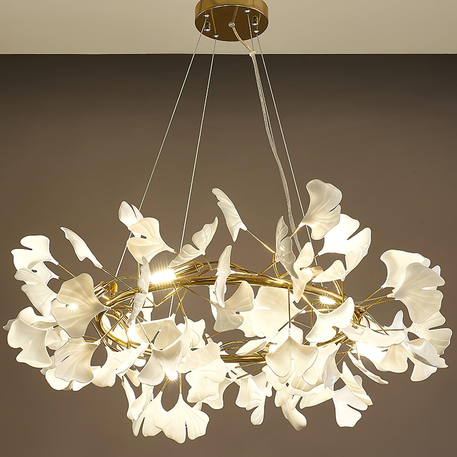 Gingko Chandelier O