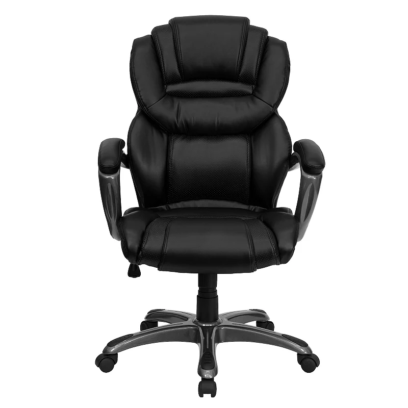 Flash Furniture Stella High Back LeatherSoft Swivel Ergonomic Office Chair