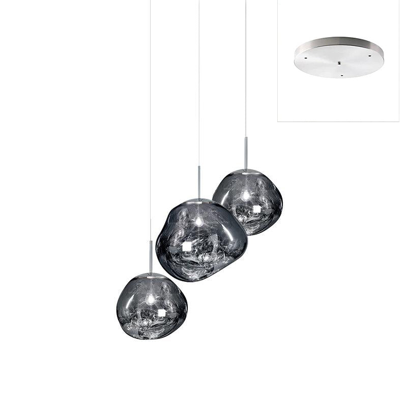 Multi Lava Round Pendant Lamp