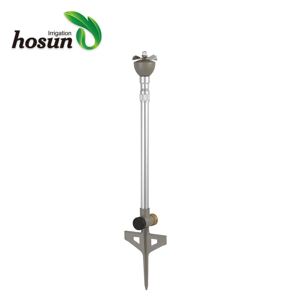 Garden Supplies Sprinkles Telescoping Metal Vane Sprinkler