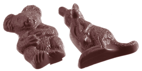 Chocolate World CW1172 Chocolate mould kangaroo an...