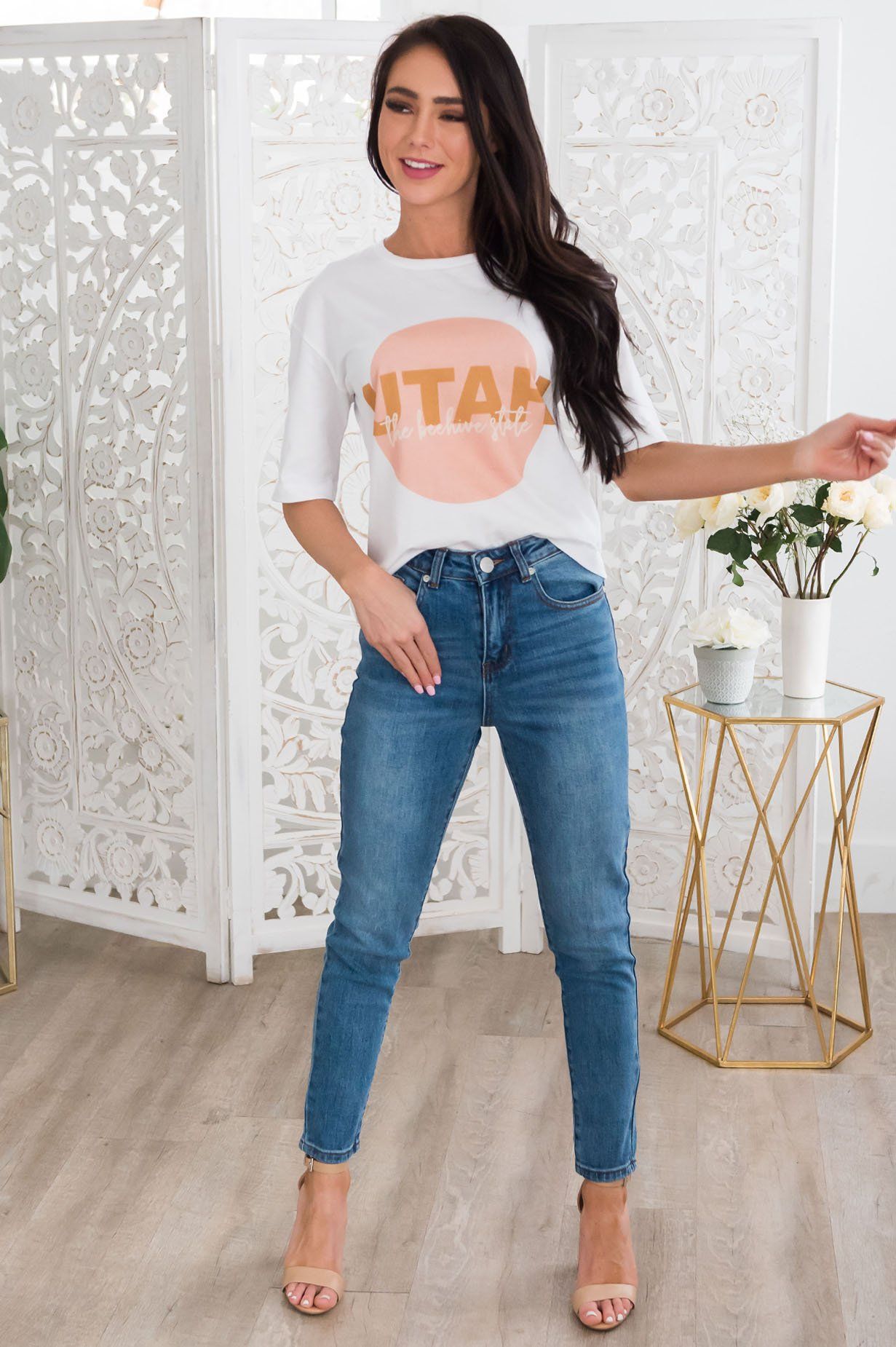 Utah Graphic Modest Tee