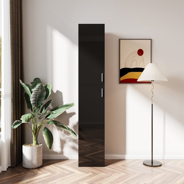 Wood Freestanding Cabinet with 2 Doors