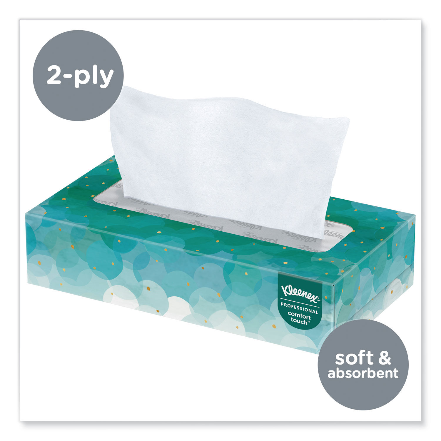 White Facial Tissue for Business by Kleenexandreg; KCC21400