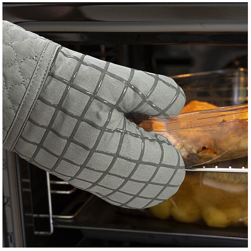 Popular Bath Grids Silicone Oven Mitt 2-pk.