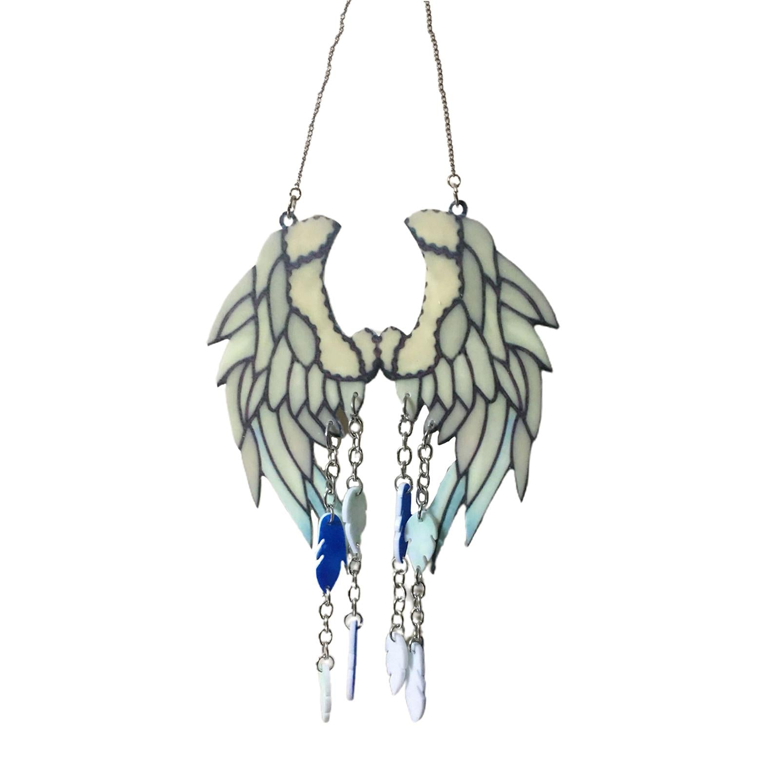 Unique Wind Chimes Outdoor Decor， Memorial Windchimes， Angel Sympathy Wind Chimes Gifts f ing B