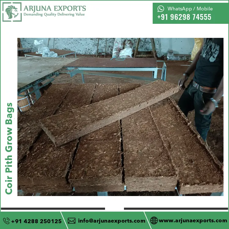 Factory Direct Supply High Quality Coco Coir Pith Grow Bags for Growing Vegetables and Flowers Plants in Hydroponics