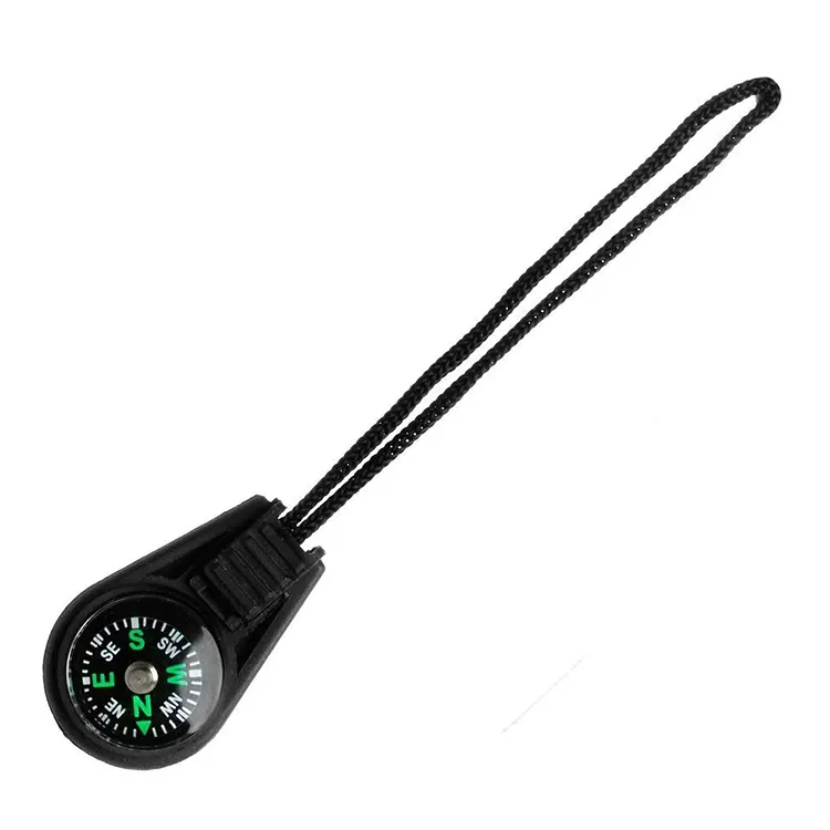 Outdoor Camping Hiking Pocket Mini Survival Compass for Bracelet Necklace Key Chain