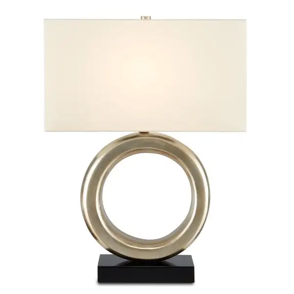 Currey and Company Kirkos Silver Table Lamp - 27