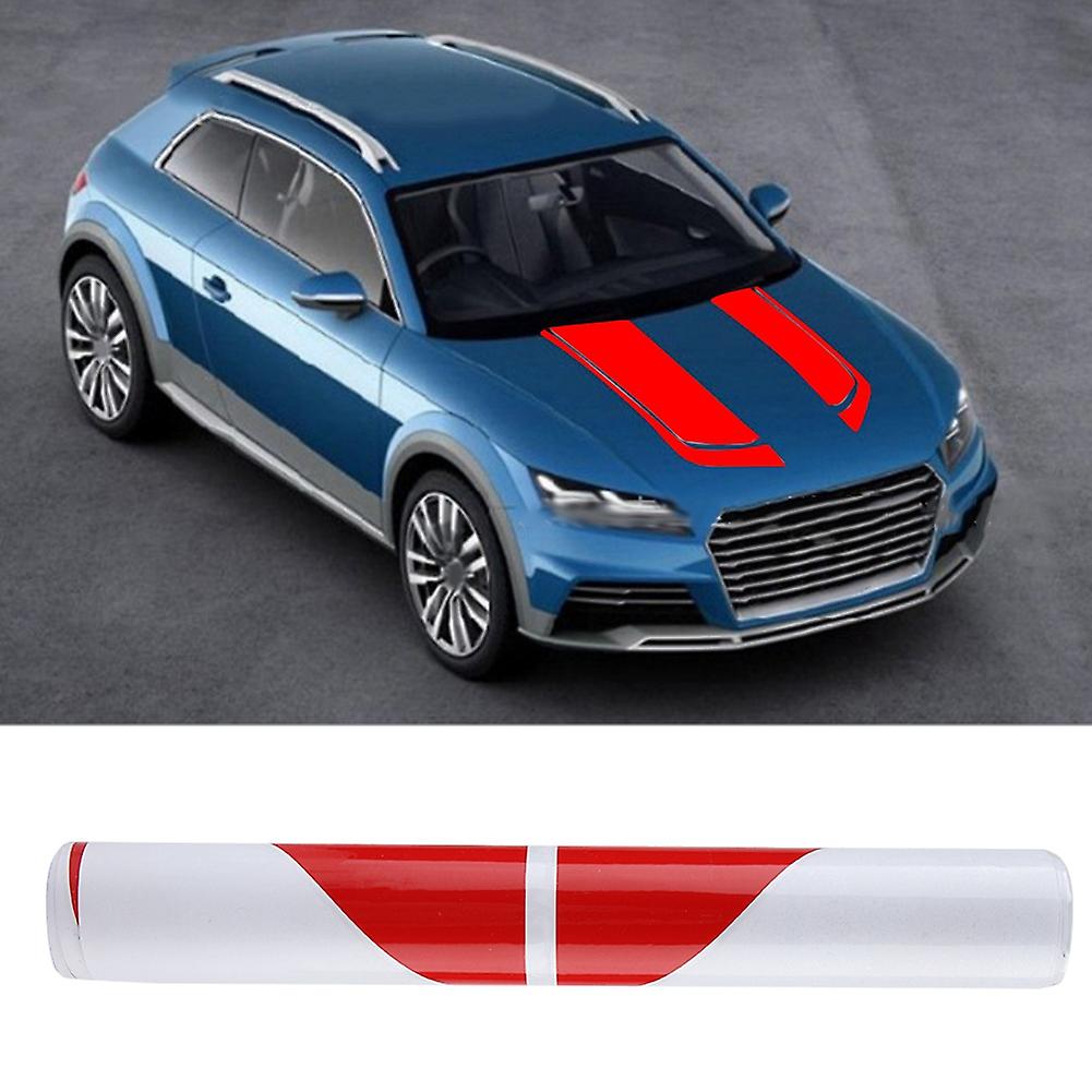 Universal Automobile Sticker Car Engine Hood Stripe Graphic Pasters Decals Decoration