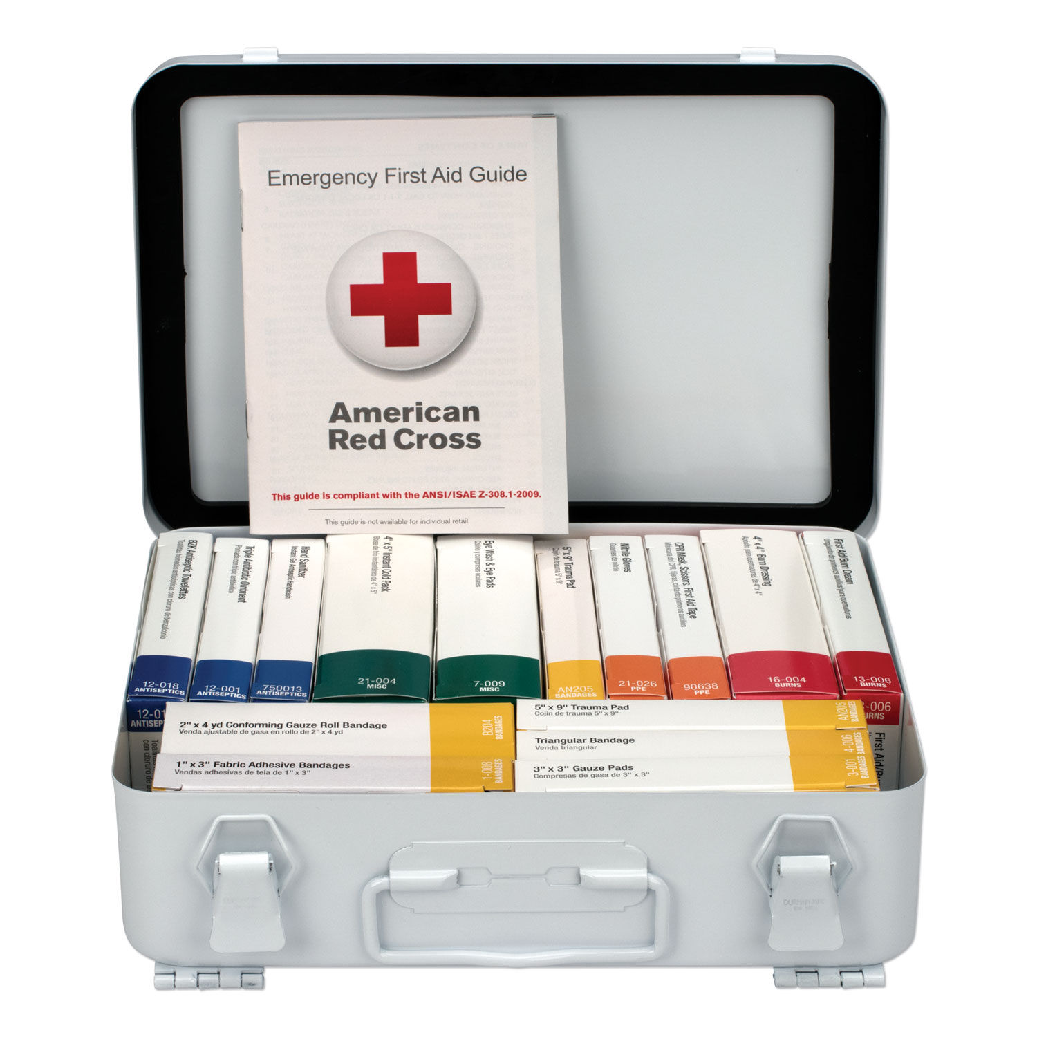 Unitized ANSI Compliant Class A Type III First Aid Kit for 25 People by First Aid Onlyandtrade; FAO90568