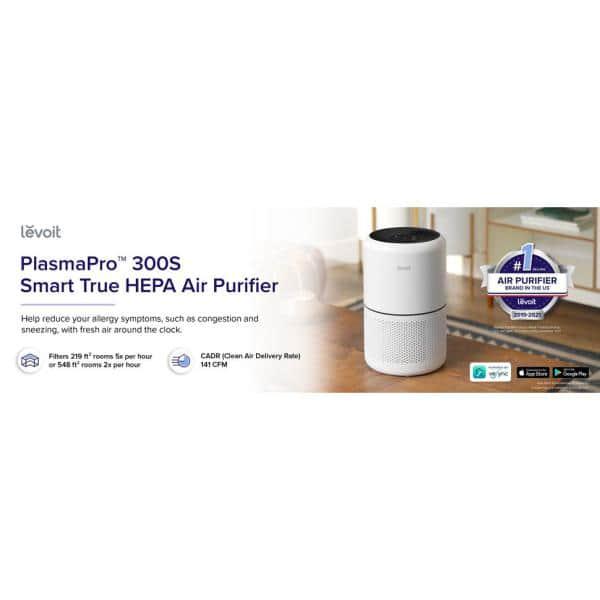 LEVOIT PlasmaPro 300S Smart True HEPA Air Purifier 219 sq ft