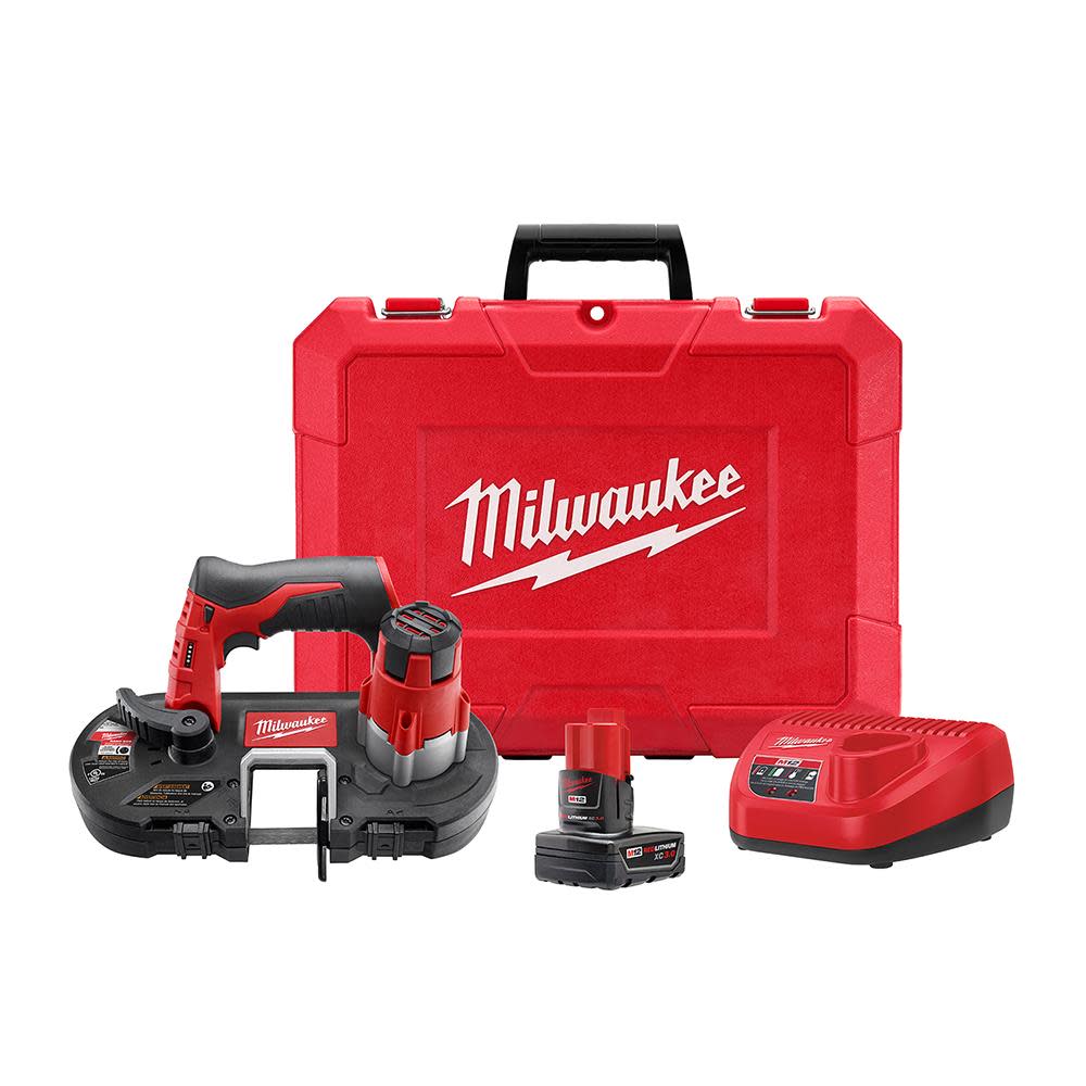 Milwaukee M12 Cordless Sub-Compact Band Saw Kit 2429-21XC from Milwaukee