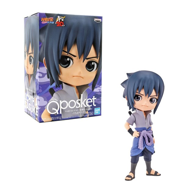 Banpresto Naruto Shippuden Q posket Figure Uchiha Sasuke Ver a