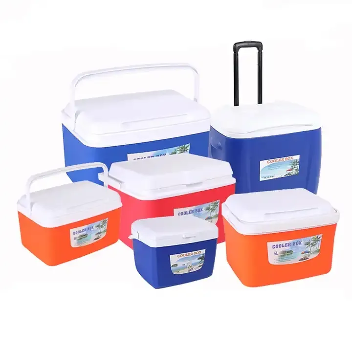 High Quality EPS Plastics Outdoor Refrigerated Portable Fresh keeping Box Fishing Car Small Cooler Box