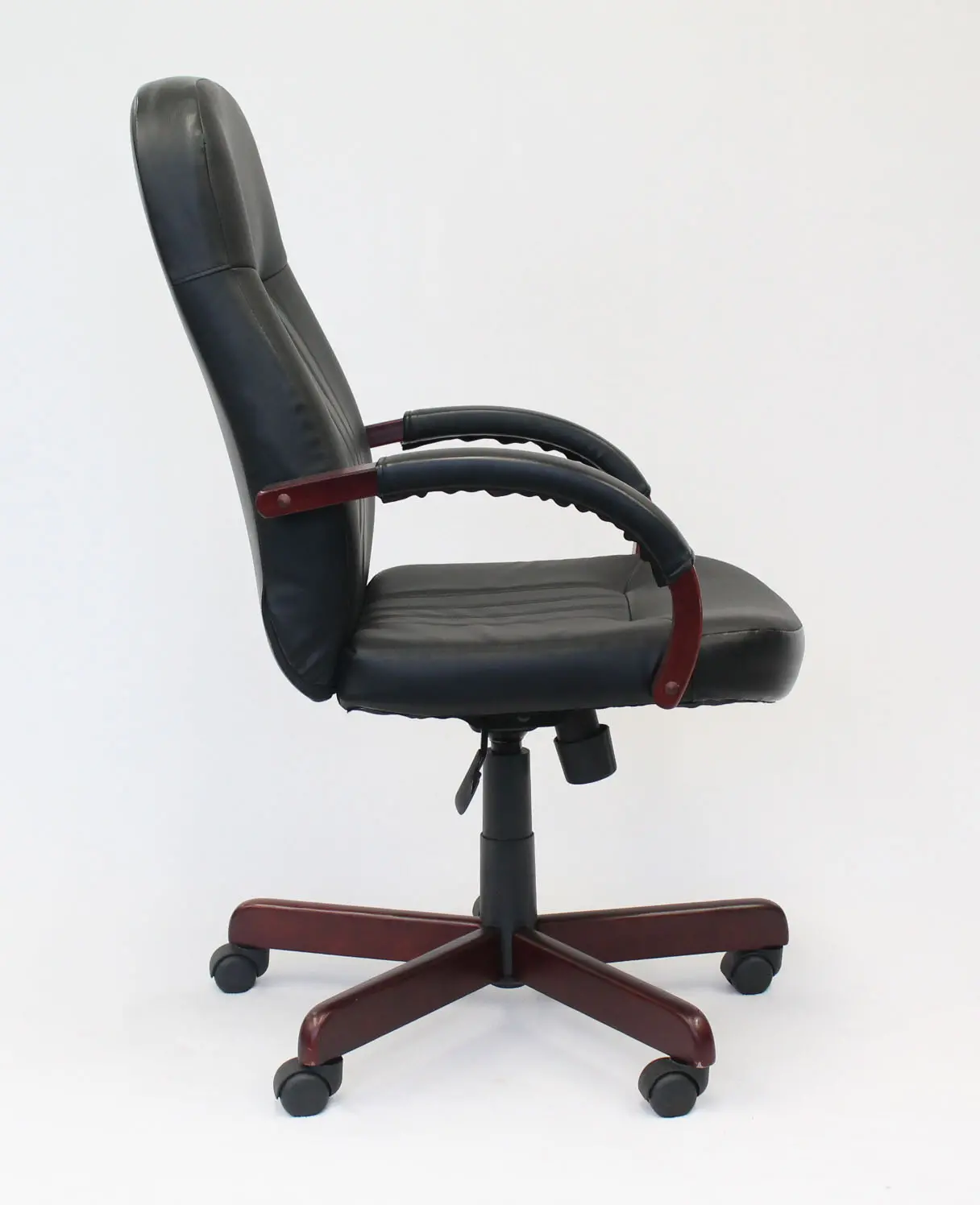 LeatherPlus Black Office Chair