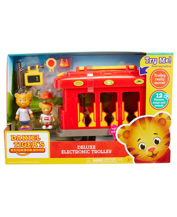 Daniel Tigers Neighborhood Deluxe Electronic Trolley Play Set