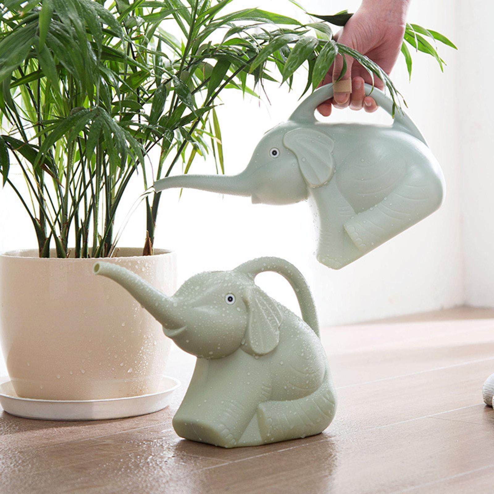 2pcs Elephant Watering Can Indoor Sprinkling Pot for Bonsai Succulent Plants