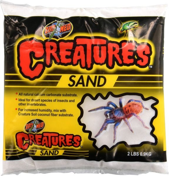 Zoo Med Creatures Sand Reptile Substrate， 2-lb bag