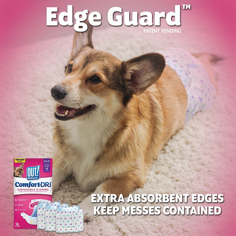 OUT! Disposable Female Dog Diapers