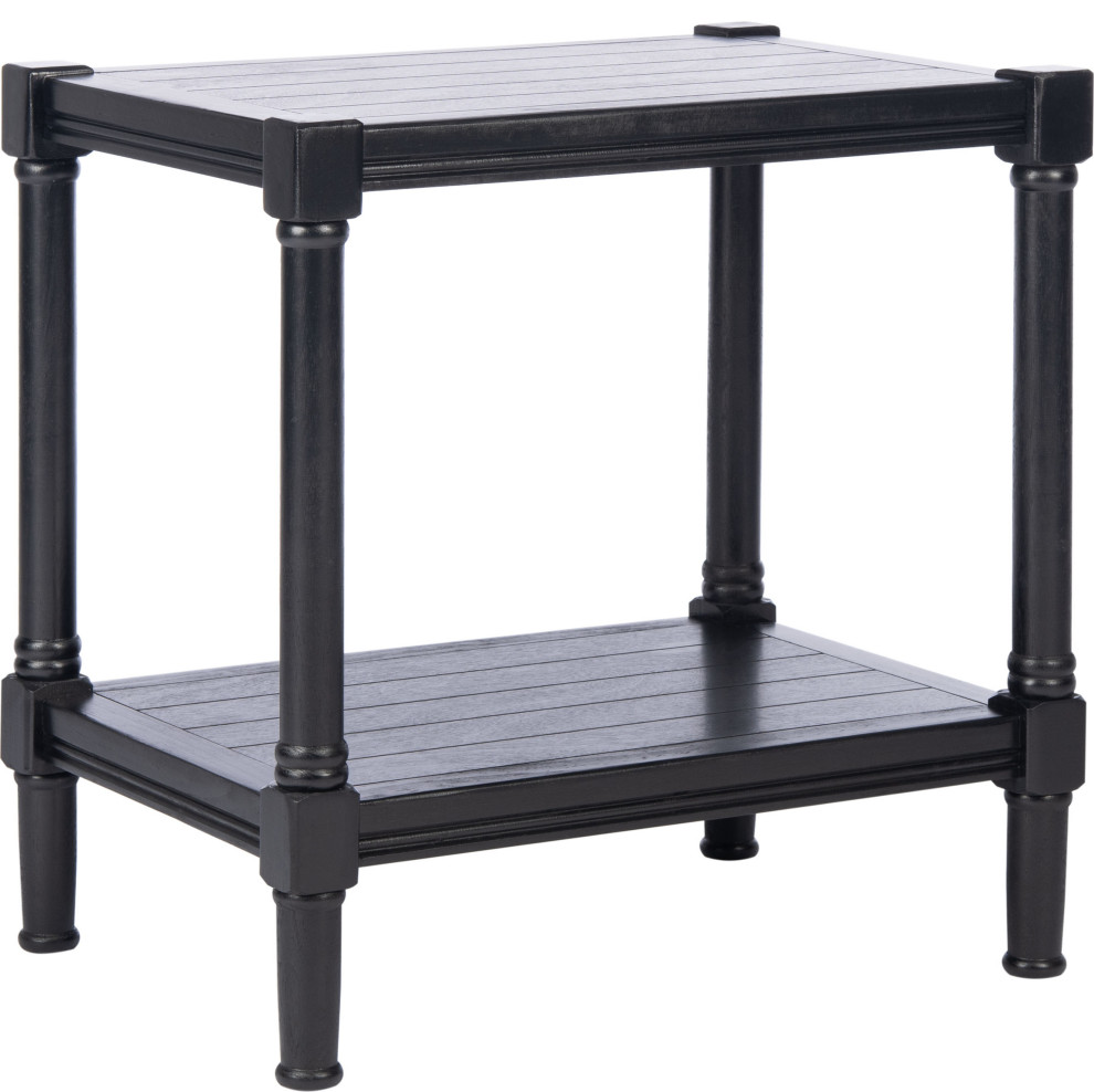 Rafiki Rectangle Accent Table   Traditional   Side Tables And End Tables   by HedgeApple  Houzz