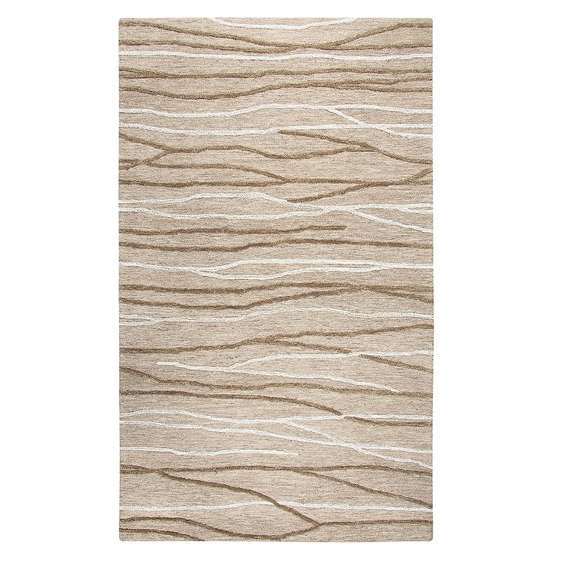 Rizzy Home Idyllic Contemporary Lines Striped Rug