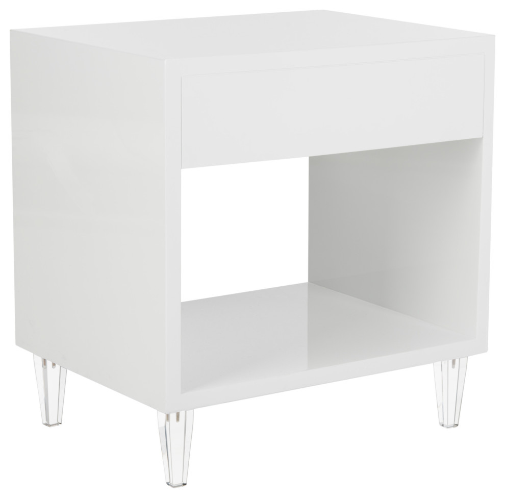 Safavieh Couture Aurelia Eglomise Side Table   Contemporary   Side Tables And End Tables   by Safavieh  Houzz