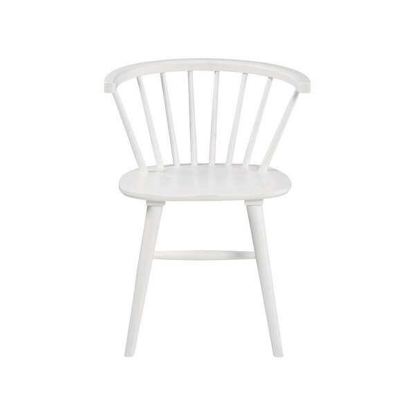 Signature Design by Ashley Grannen White Solid Wood Dining Chairs (Set of 2) - 22