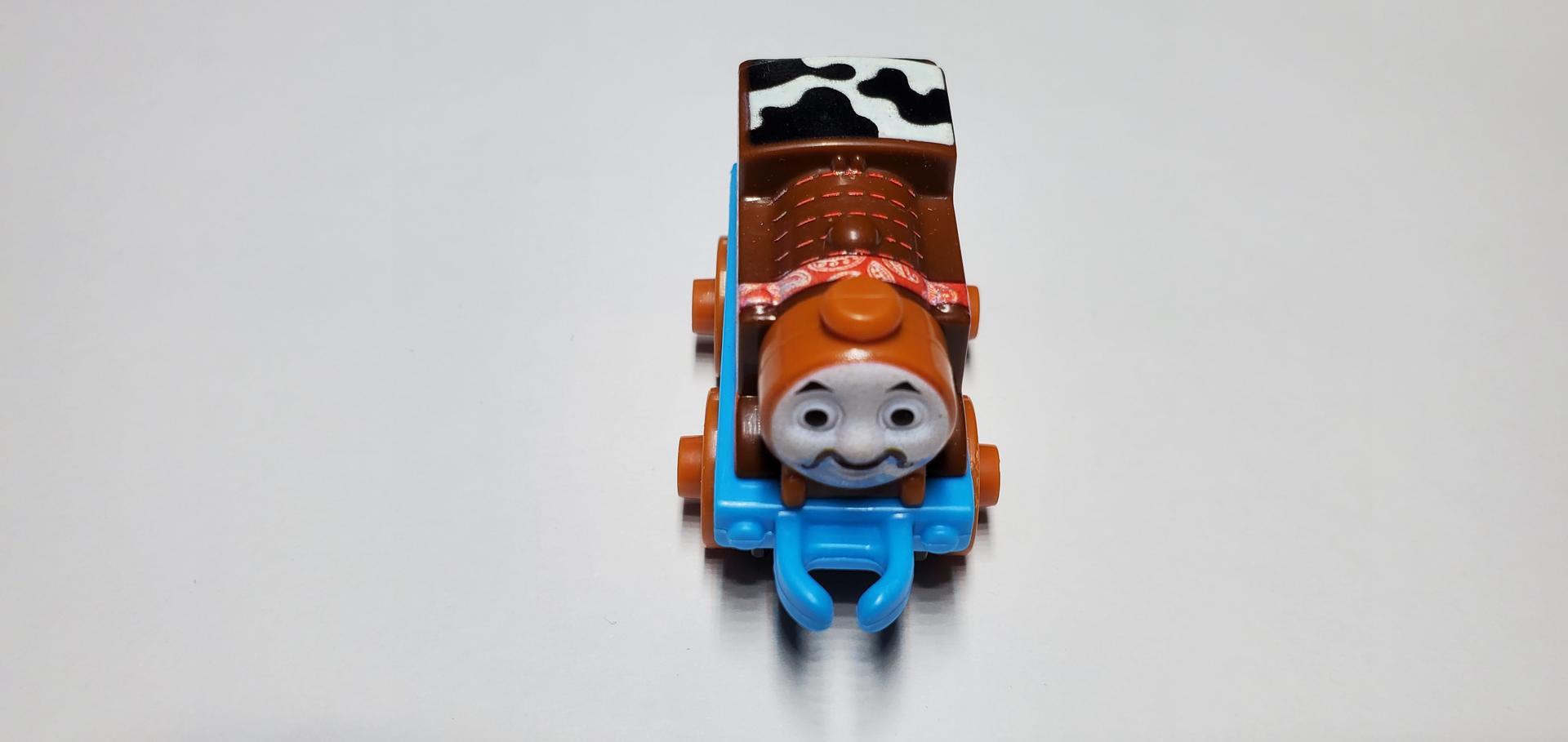 Thomas the Train Minis with Cargo Wagon - GHM65 - Cowboy Thomas